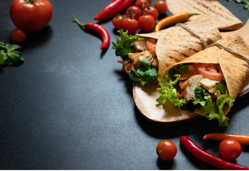 Grilled Chicken Wrap